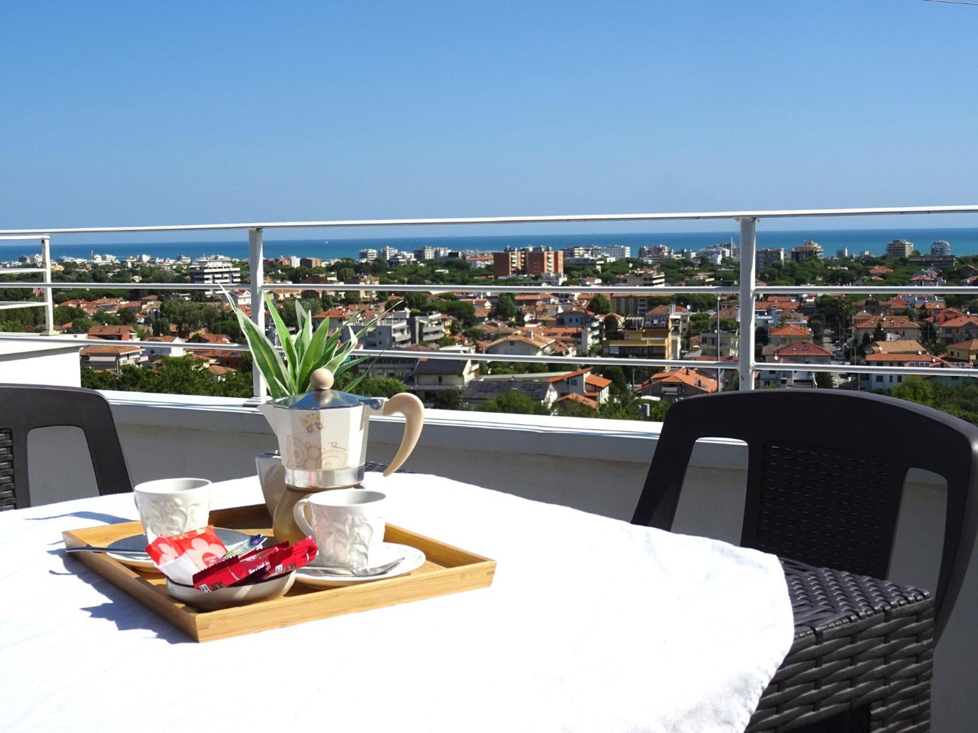 B&B Ca Bianca Ventisette Riccione Exteriör bild